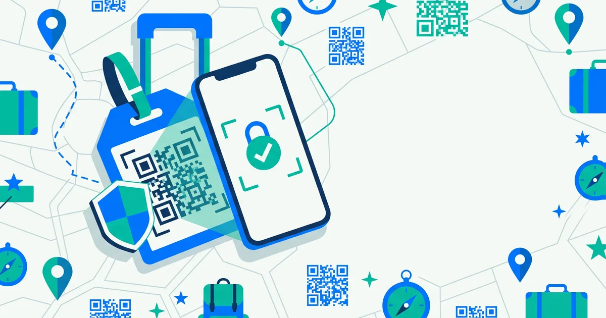 Are QR Luggage Tags Safe? What They Share and What They Don't