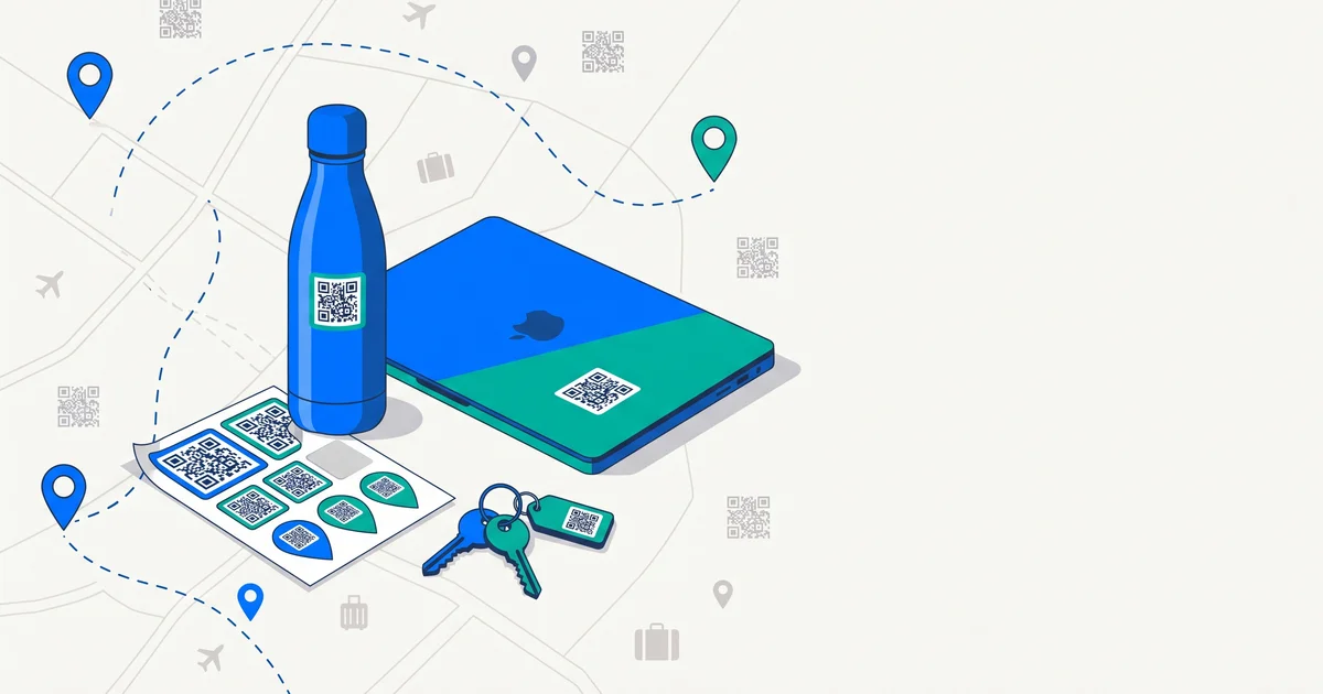 QR Code Stickers for Your Belongings: How They Work and What to Tag First